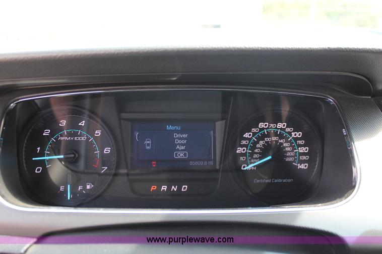 image for item I5862 2013 Ford Taurus Police