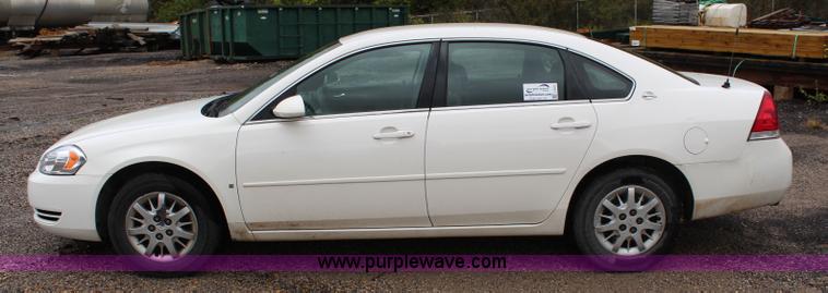 image for item I5872 2007 Chevrolet Impala Police