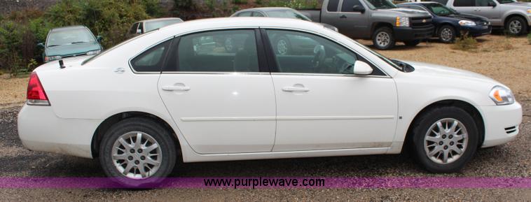 image for item I5872 2007 Chevrolet Impala Police