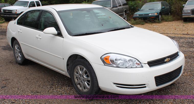 image for item I5872 2007 Chevrolet Impala Police