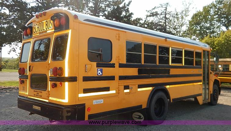image for item J3003 2009 Blue Bird Vision school bus