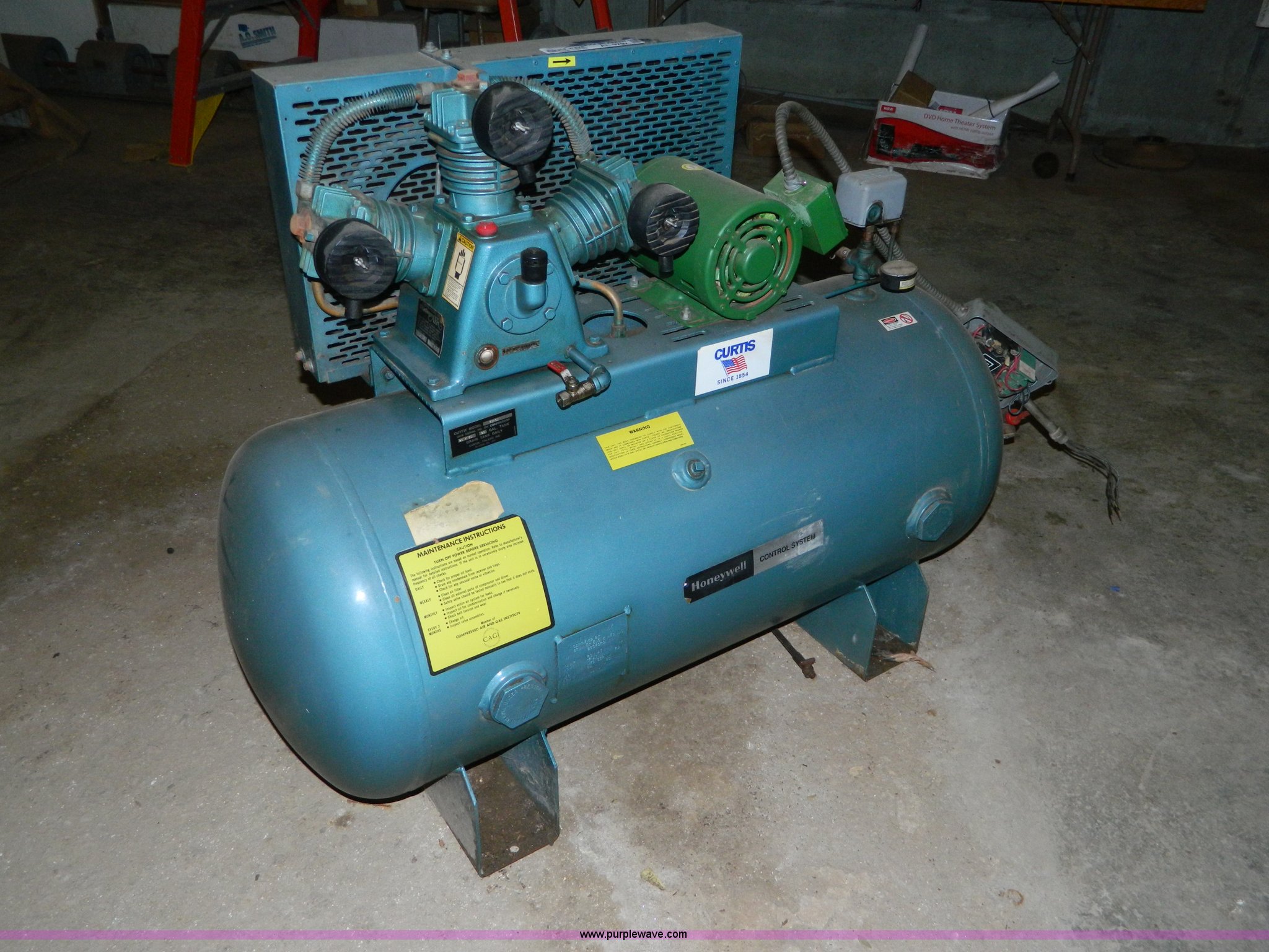 Honeywell air compressor in Colby, KS Item AL9797 sold Purple Wave