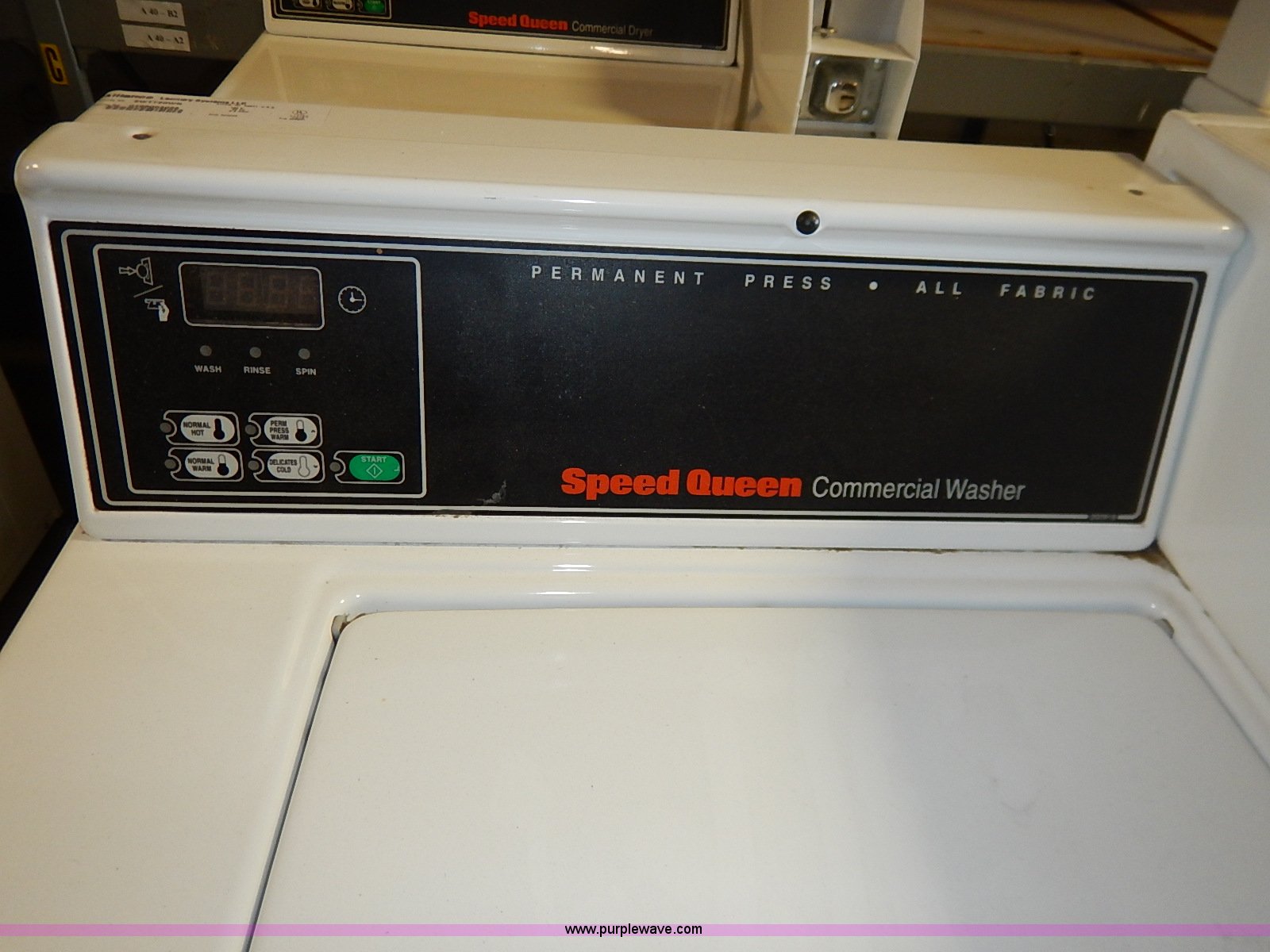 Speed Queen coin operated washer and dryer set in Wichita, KS Item