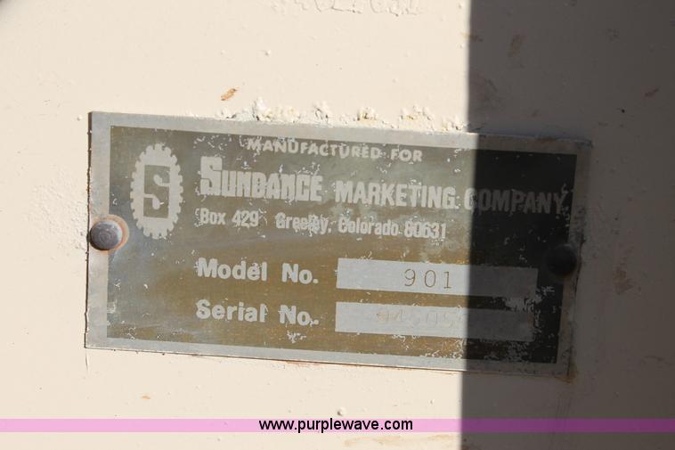 image for item AO9649 Sundance 901 bale processor