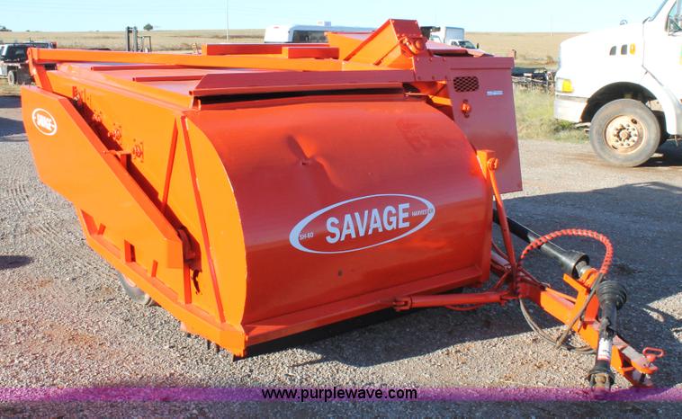 image for item AO9650 Savage SH60 pecan harvester