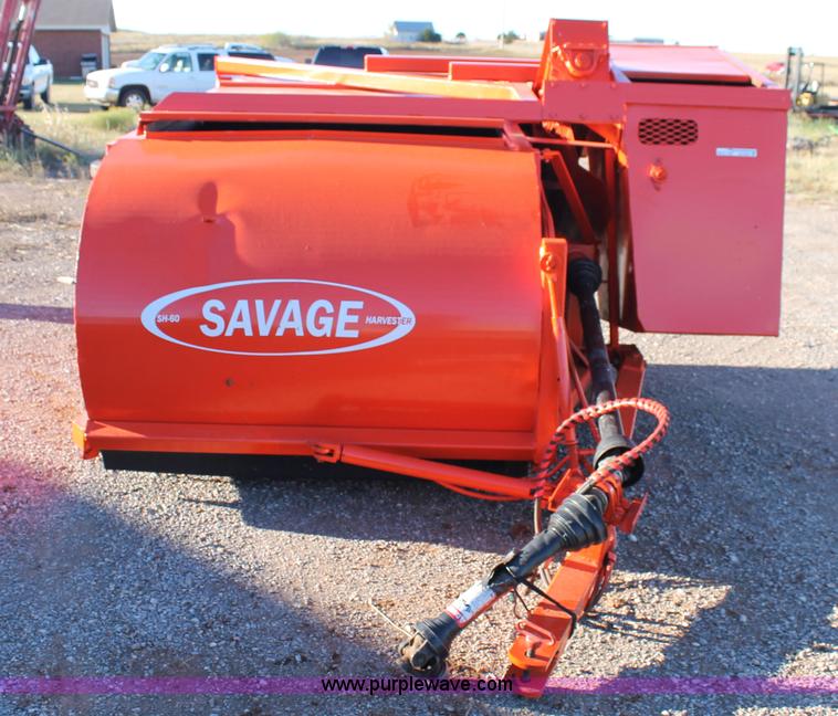 image for item AO9650 Savage SH60 pecan harvester
