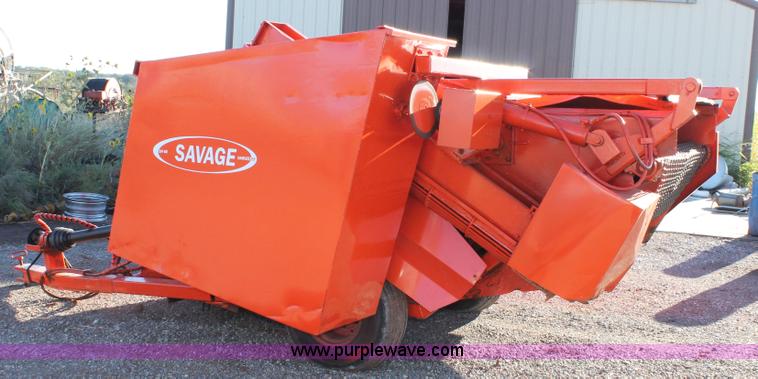image for item AO9650 Savage SH60 pecan harvester