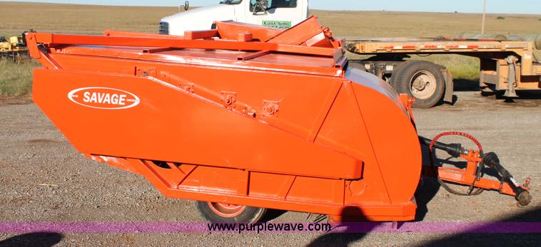 image for item AO9650 Savage SH60 pecan harvester