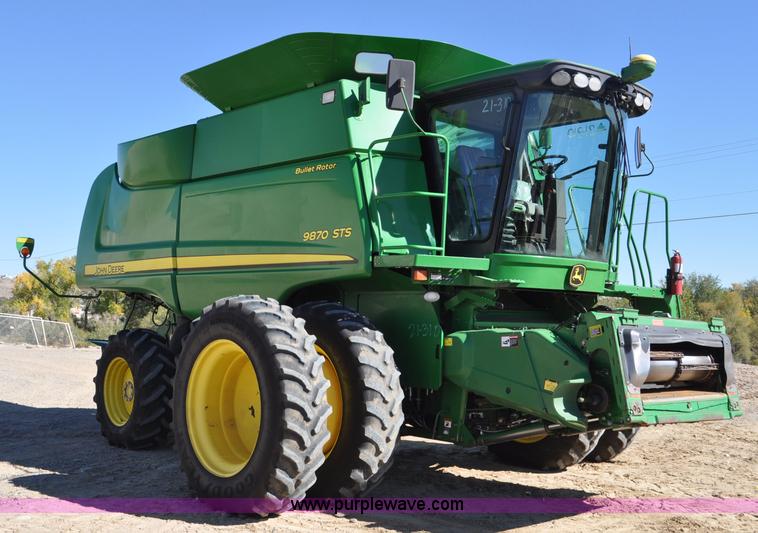 image for item F2071 2011 John Deere 9870 STS combine