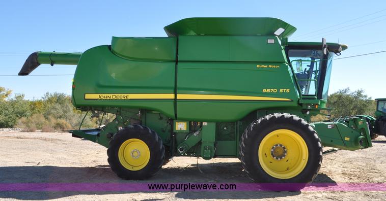 image for item F2071 2011 John Deere 9870 STS combine