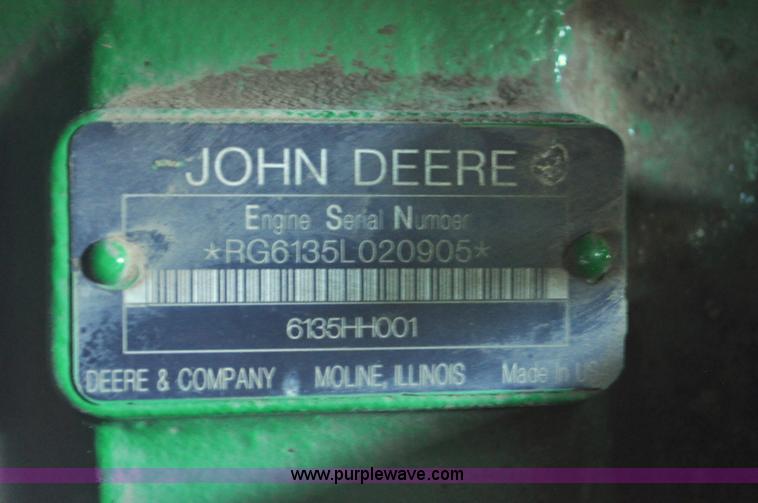 image for item F2071 2011 John Deere 9870 STS combine