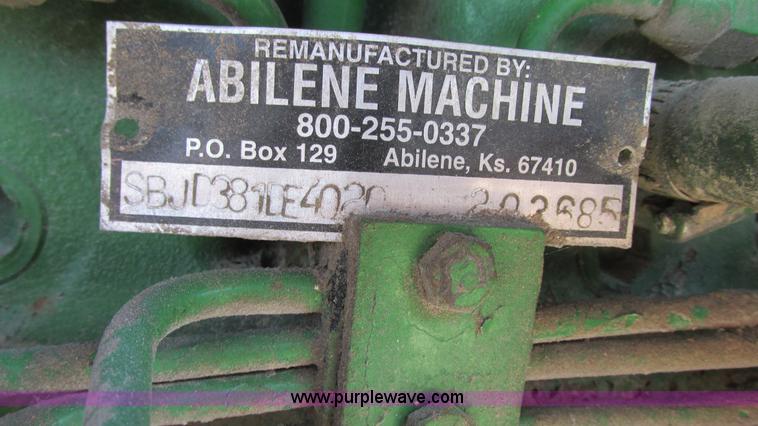 image for item G9089 John Deere 4020 tractor
