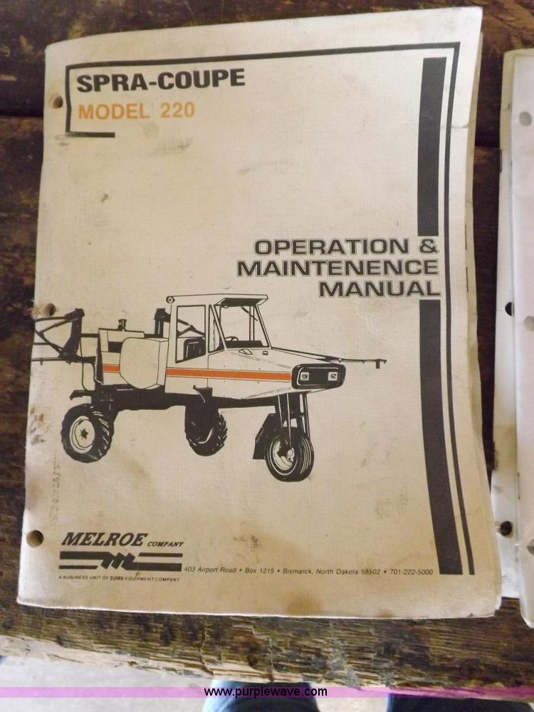 image for item H9056 Melroe 220 spray coupe