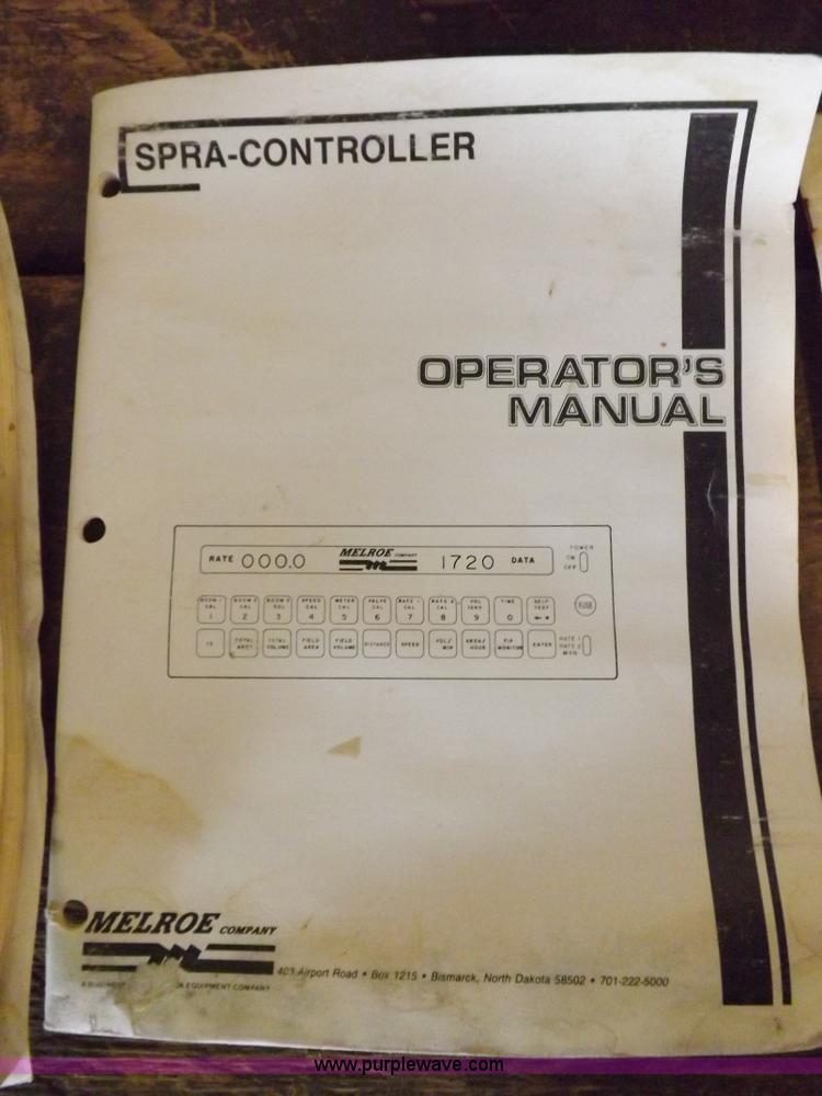 image for item H9056 Melroe 220 spray coupe