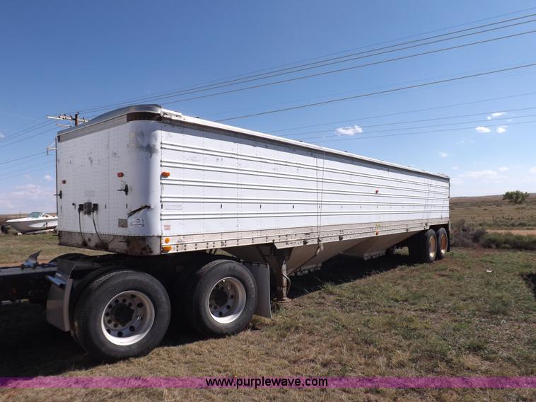 image for item H9088 1974 American grain hopper trailer