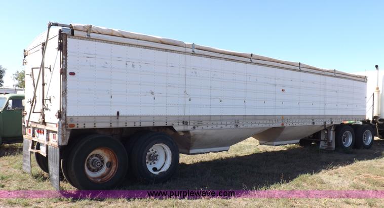 image for item H9088 1974 American grain hopper trailer