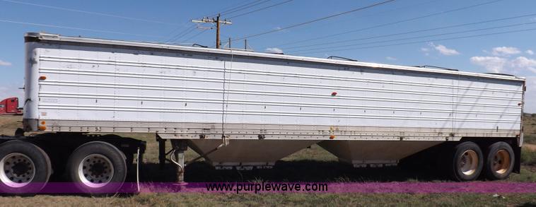 image for item H9088 1974 American grain hopper trailer