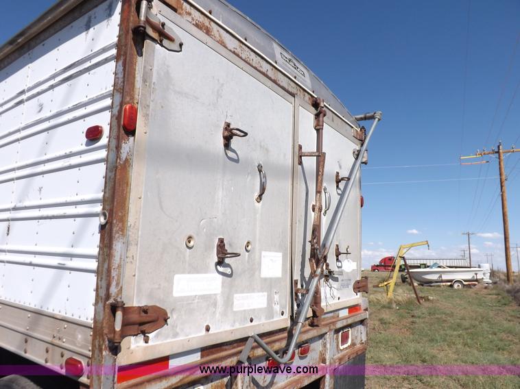 image for item H9088 1974 American grain hopper trailer
