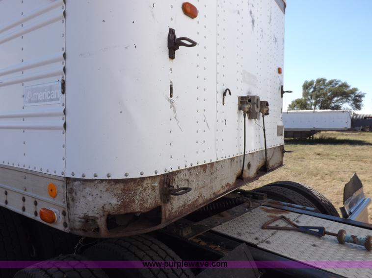 image for item H9088 1974 American grain hopper trailer