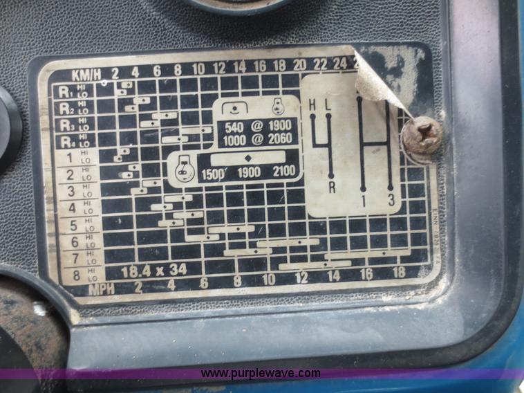 image for item I2205 1984 Ford 6710 MFWD tractor