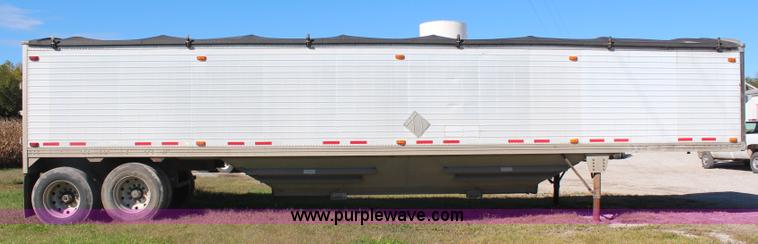 image for item I5877 1995 Timpte double hopper grain trailer