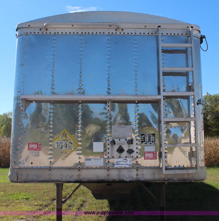 image for item I5877 1995 Timpte double hopper grain trailer