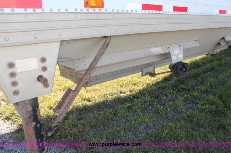 image for item I5877 1995 Timpte double hopper grain trailer