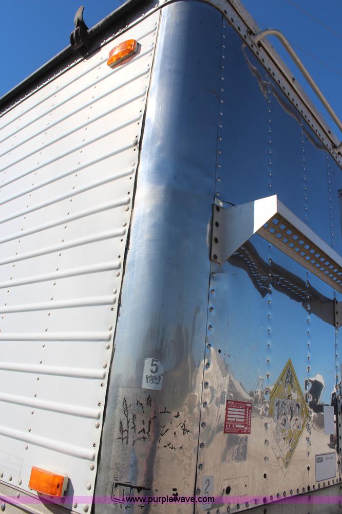 image for item I5877 1995 Timpte double hopper grain trailer