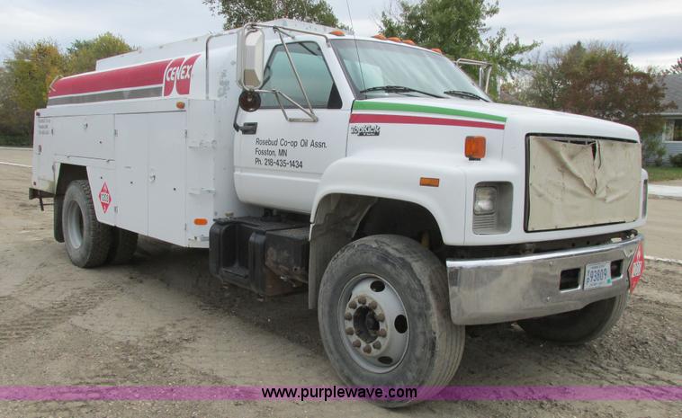 image for item A8747 1995 GMC TopKick fuel delivery truck