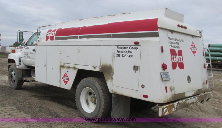 image for item A8747 1995 GMC TopKick fuel delivery truck