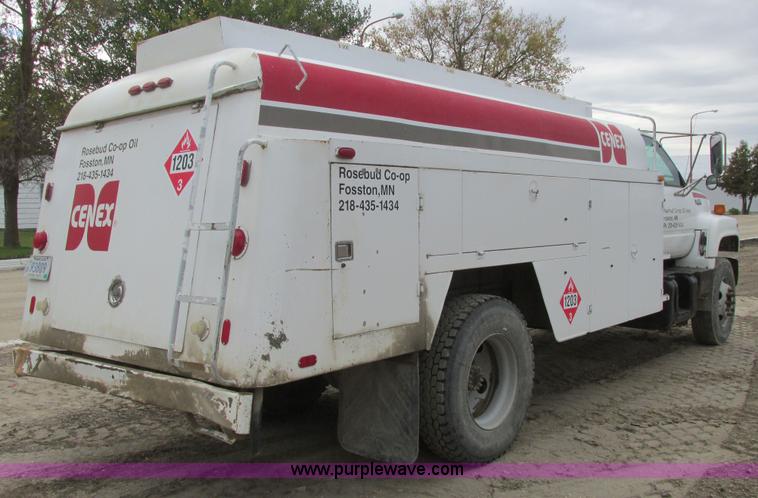 image for item A8747 1995 GMC TopKick fuel delivery truck