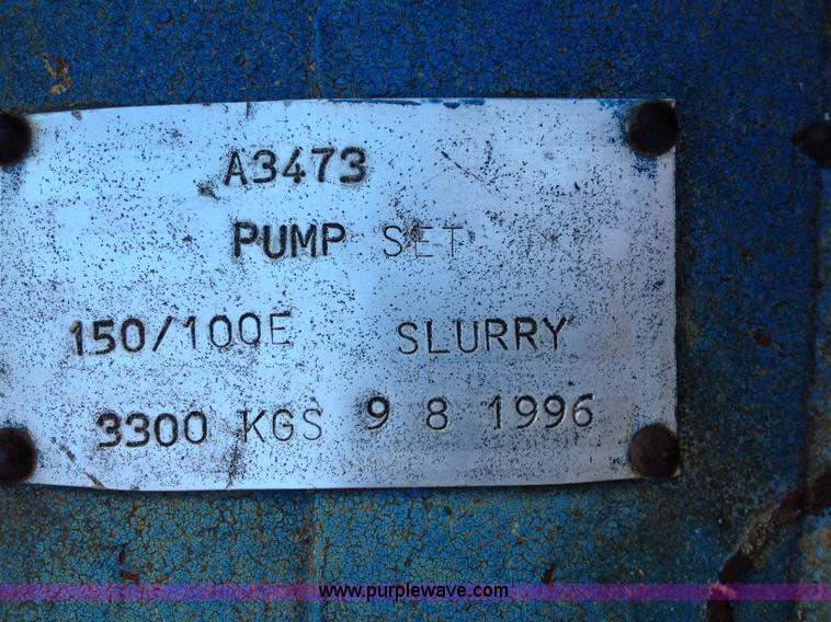 image for item D1264 Sykes 8" trash pump