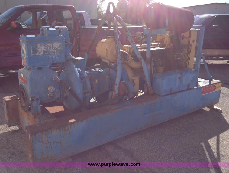 image for item D1264 Sykes 8" trash pump