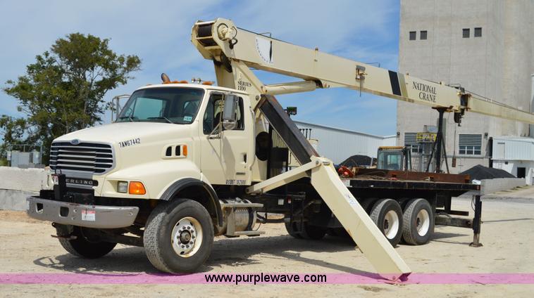 image for item F8356 2007 Sterling LT8500 crane truck