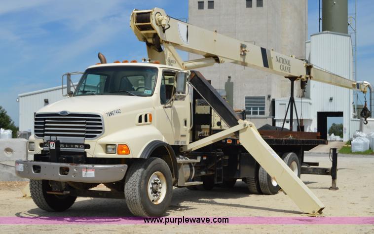image for item F8356 2007 Sterling LT8500 crane truck
