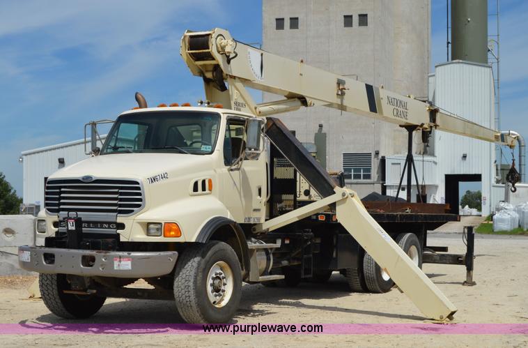 image for item F8356 2007 Sterling LT8500 crane truck