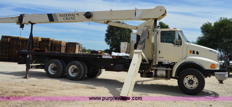 image for item F8356 2007 Sterling LT8500 crane truck