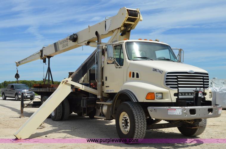 image for item F8356 2007 Sterling LT8500 crane truck
