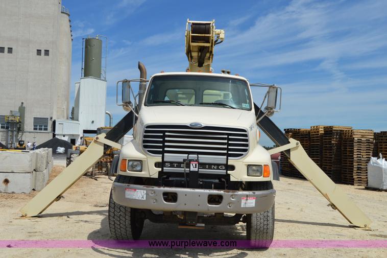 image for item F8356 2007 Sterling LT8500 crane truck