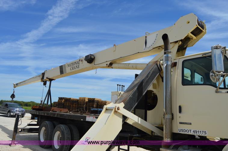 image for item F8356 2007 Sterling LT8500 crane truck