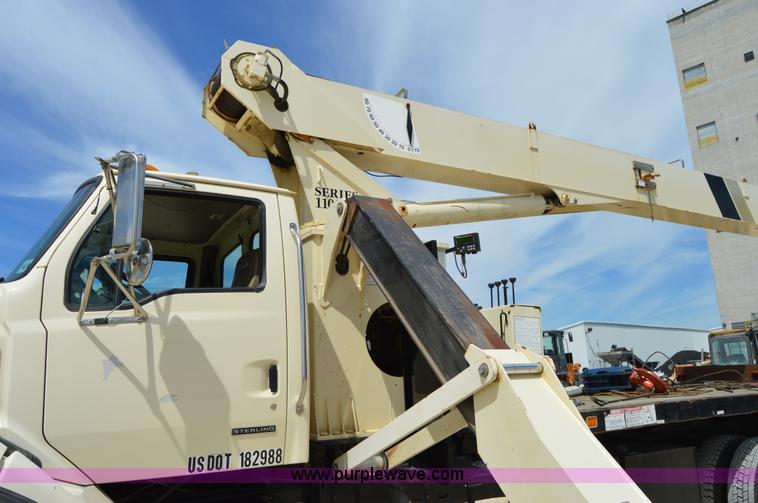 image for item F8356 2007 Sterling LT8500 crane truck