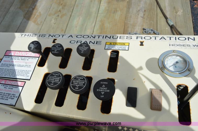 image for item F8356 2007 Sterling LT8500 crane truck