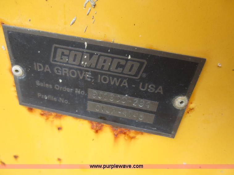 image for item G2976 Gomaco curb mules