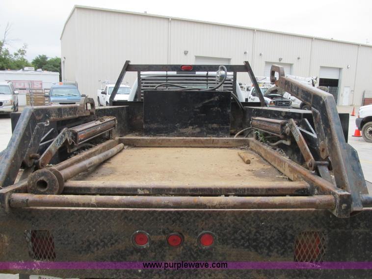 image for item G6526 2008 Ford F550 Super Duty XL Crew Cab flatbed truck