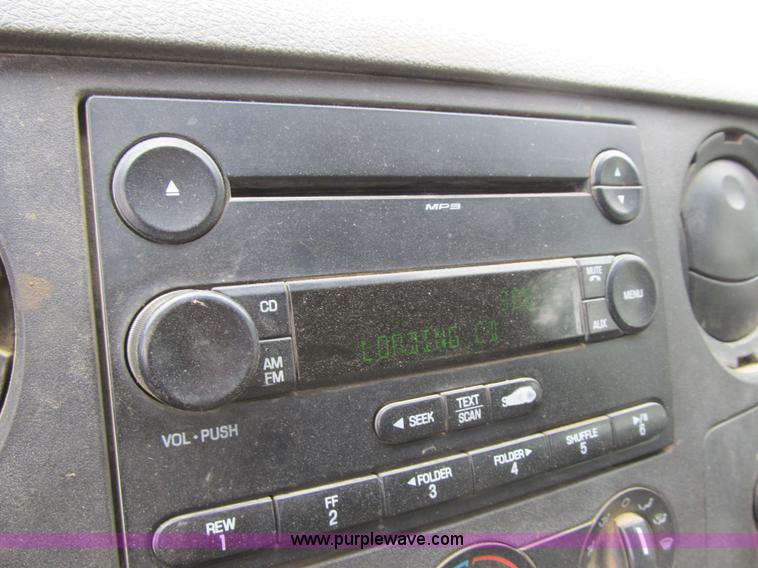 image for item G6526 2008 Ford F550 Super Duty XL Crew Cab flatbed truck