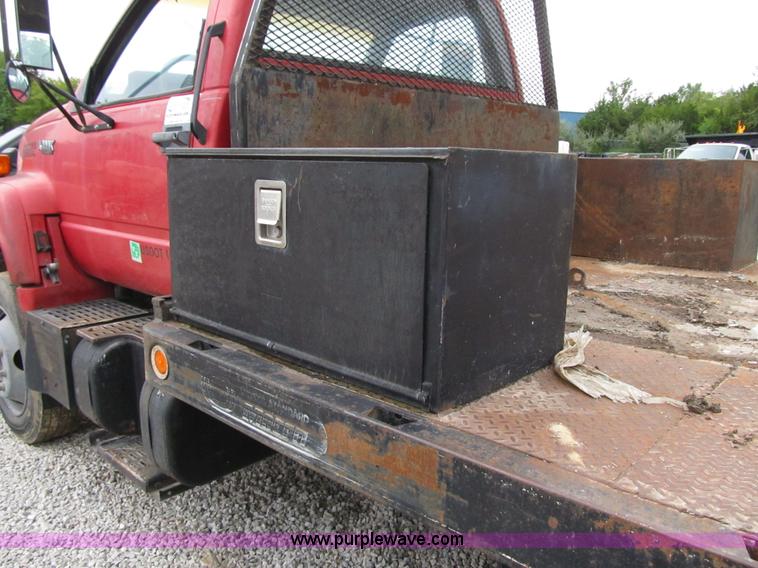 image for item G6528 1990 Chevrolet Kodiak C6500 flatbed truck