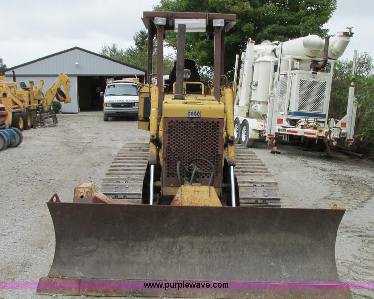 image for item G9091 1993 Case 550E long track dozer
