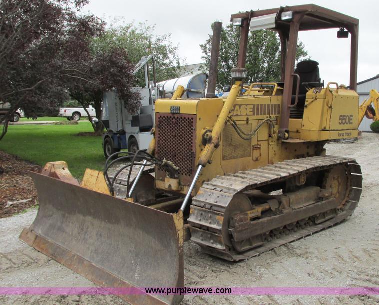 image for item G9091 1993 Case 550E long track dozer