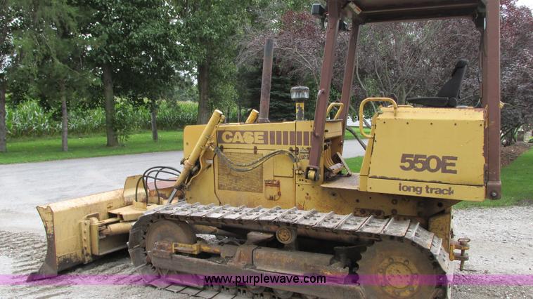 image for item G9091 1993 Case 550E long track dozer