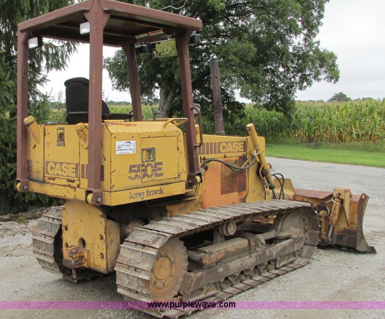 image for item G9091 1993 Case 550E long track dozer